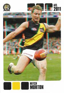 2011 Herald Sun AFL  #154 Mitch Morton Front